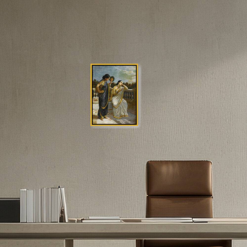 Untitled (Damayanti) - FLOATING FRAME