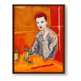 Jake At The New Viet Huong - Framed Canvas