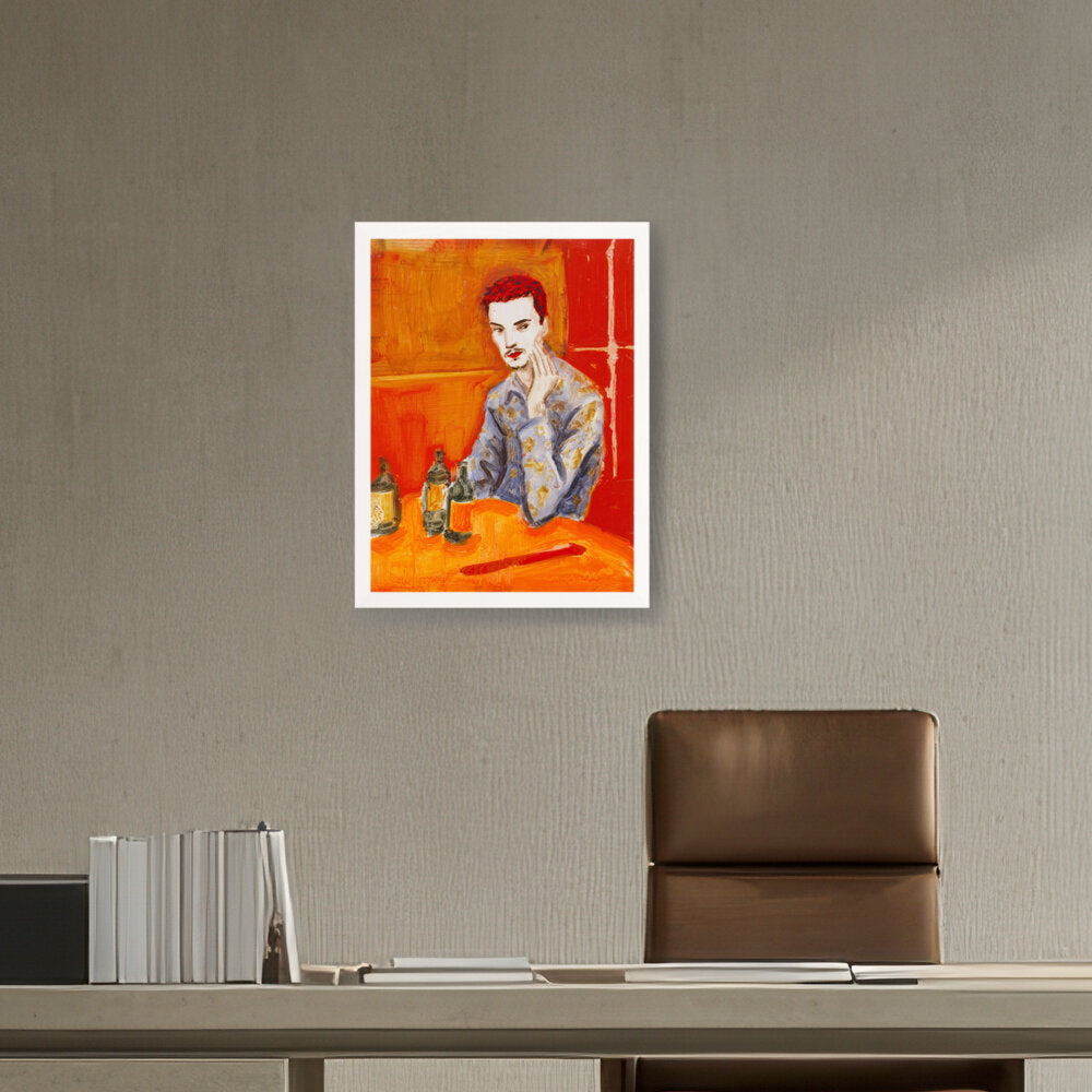 Jake At The New Viet Huong - Framed Canvas