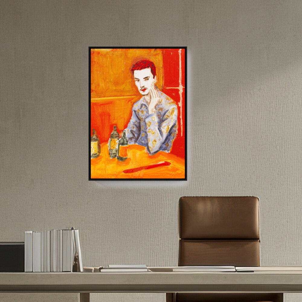Jake At The New Viet Huong - FLOATING FRAME