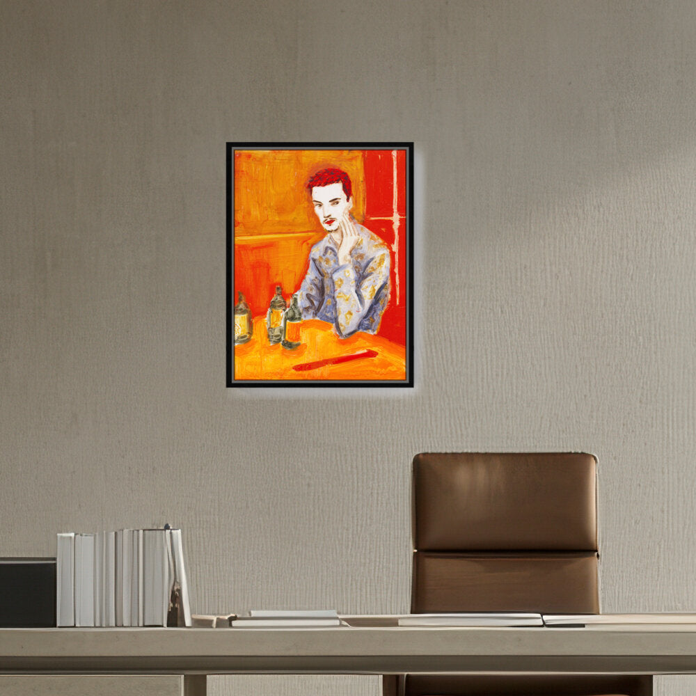 Jake At The New Viet Huong - FLOATING FRAME