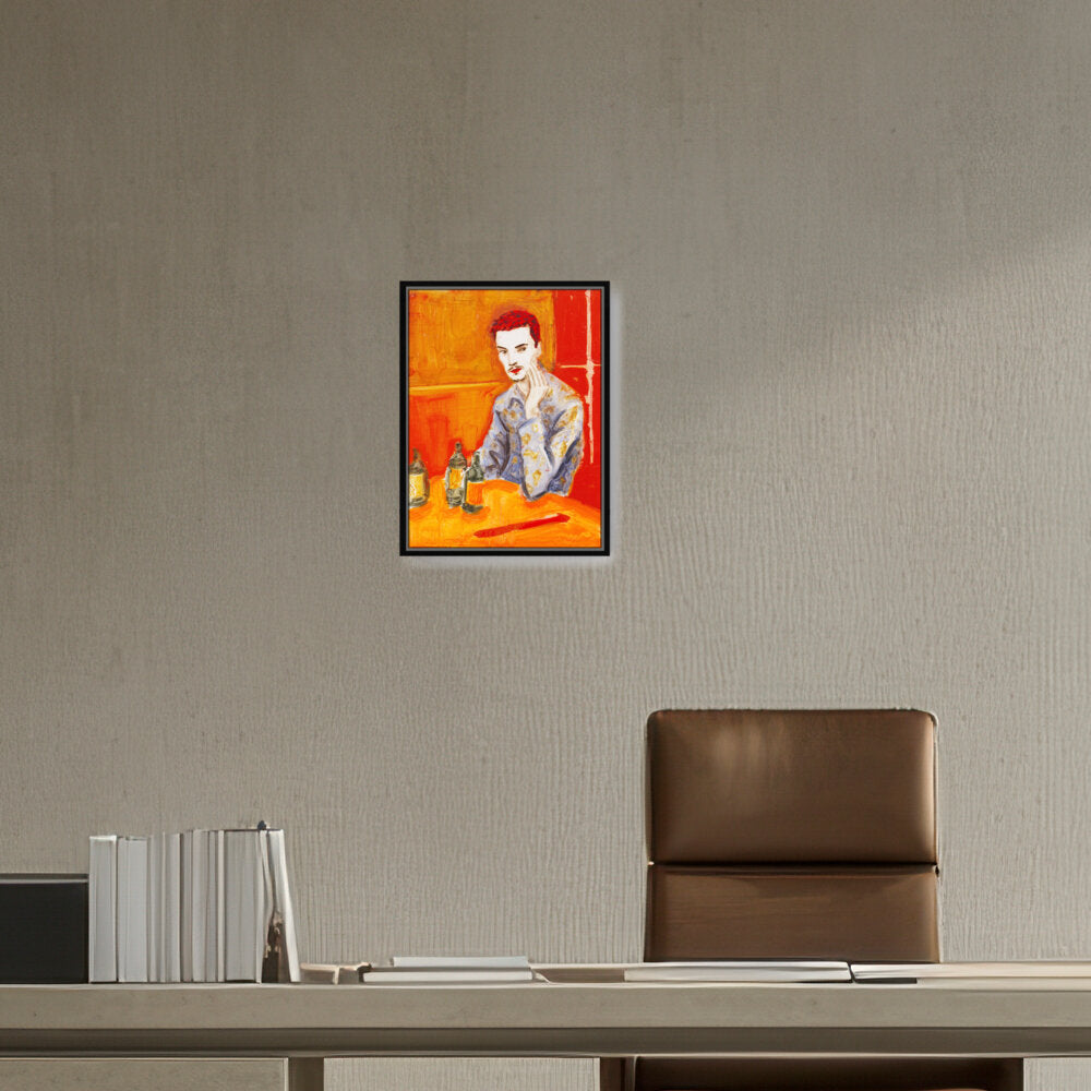 Jake At The New Viet Huong - FLOATING FRAME