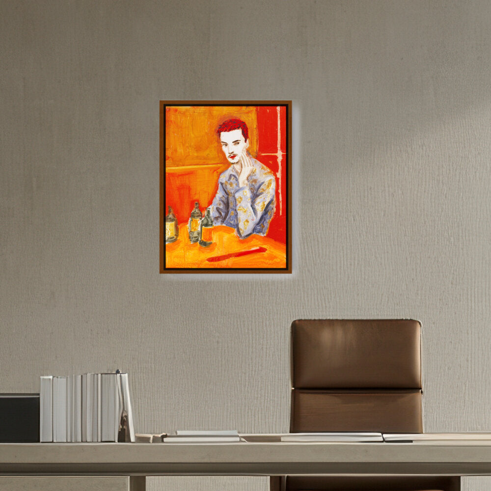 Jake At The New Viet Huong - FLOATING FRAME