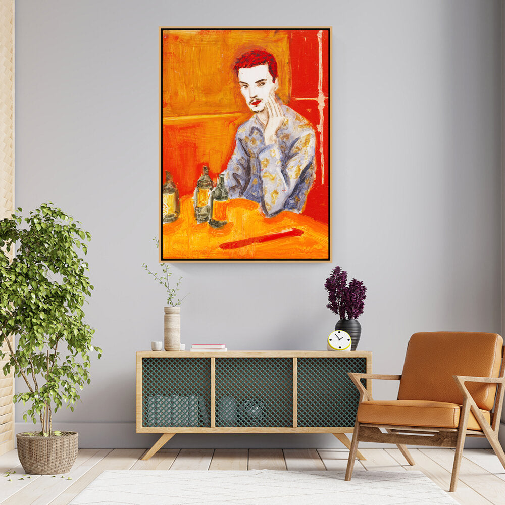 Jake At The New Viet Huong - FLOATING FRAME