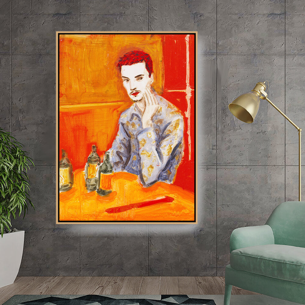 Jake At The New Viet Huong - FLOATING FRAME