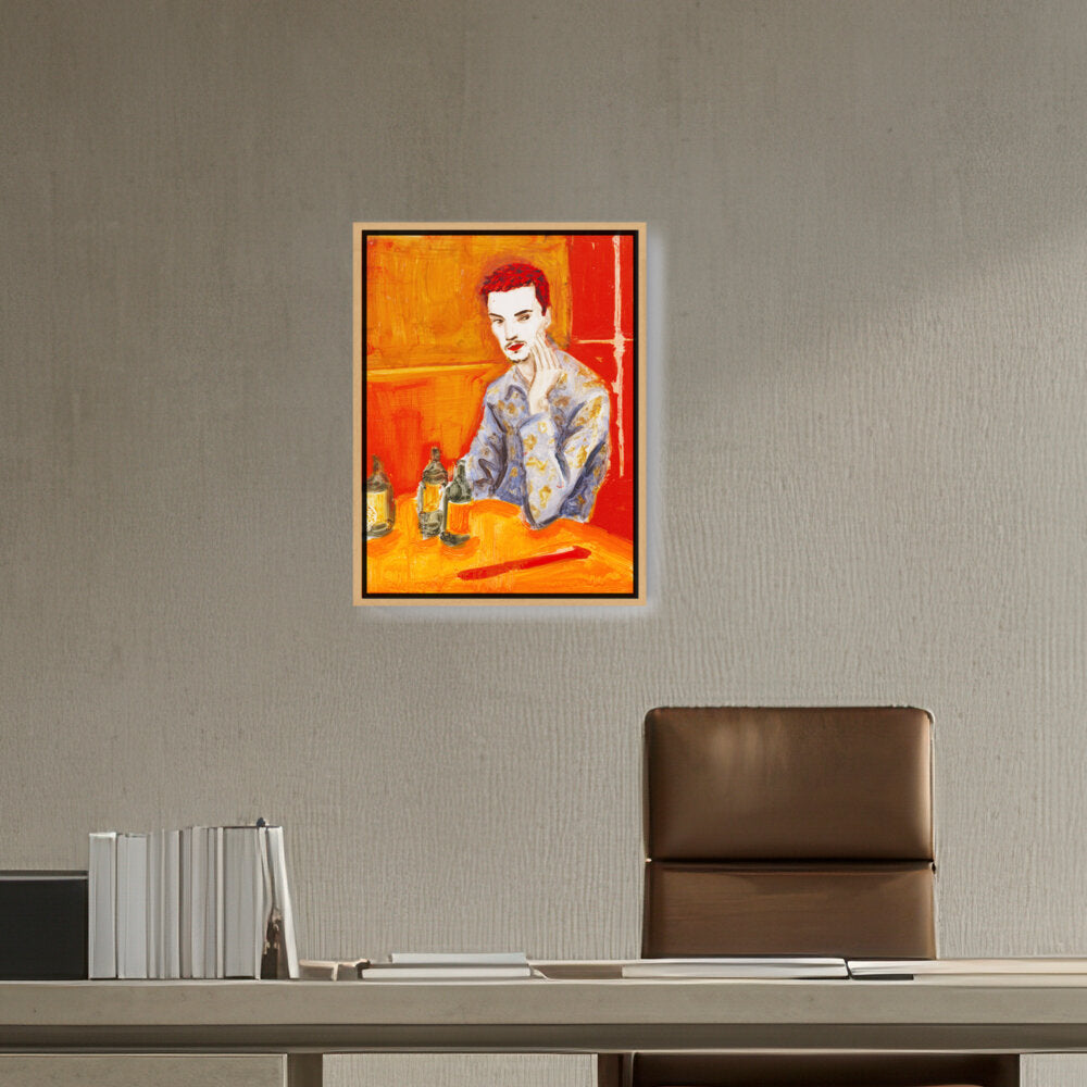 Jake At The New Viet Huong - FLOATING FRAME
