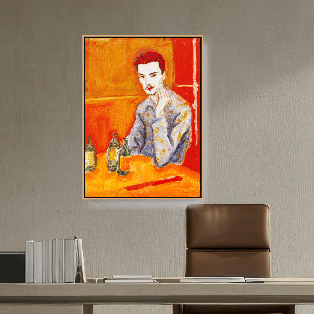 Jake At The New Viet Huong - FLOATING FRAME
