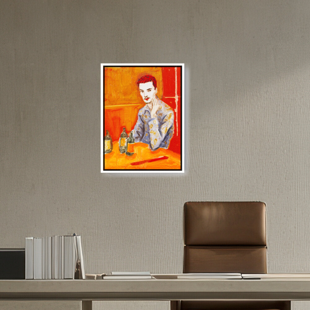 Jake At The New Viet Huong - FLOATING FRAME