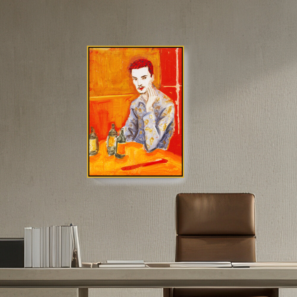 Jake At The New Viet Huong - FLOATING FRAME