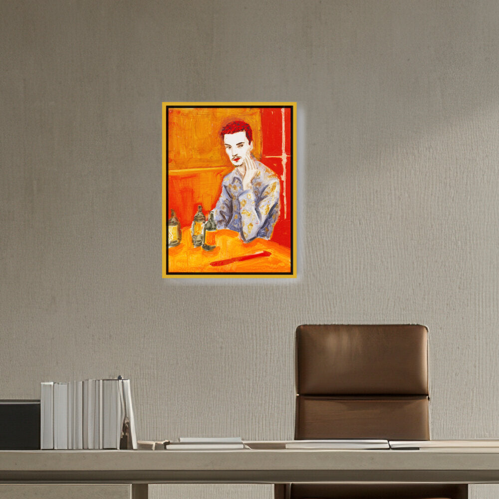Jake At The New Viet Huong - FLOATING FRAME