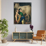 Yashoda Krishna Art - Acrylic Wall Photo