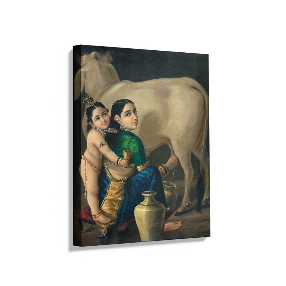 Picasoul - Picasoul Curated - Yashoda Krishna Art - Wall Decor