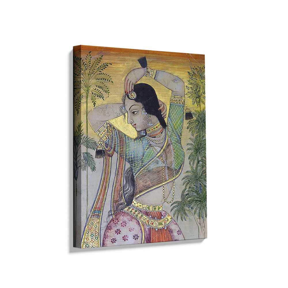 Picasoul - Picasoul Curated - Indian Woman Painting Print - Wall Decor