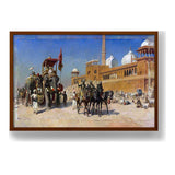 Great Mogul And His Court - Framed Canvas