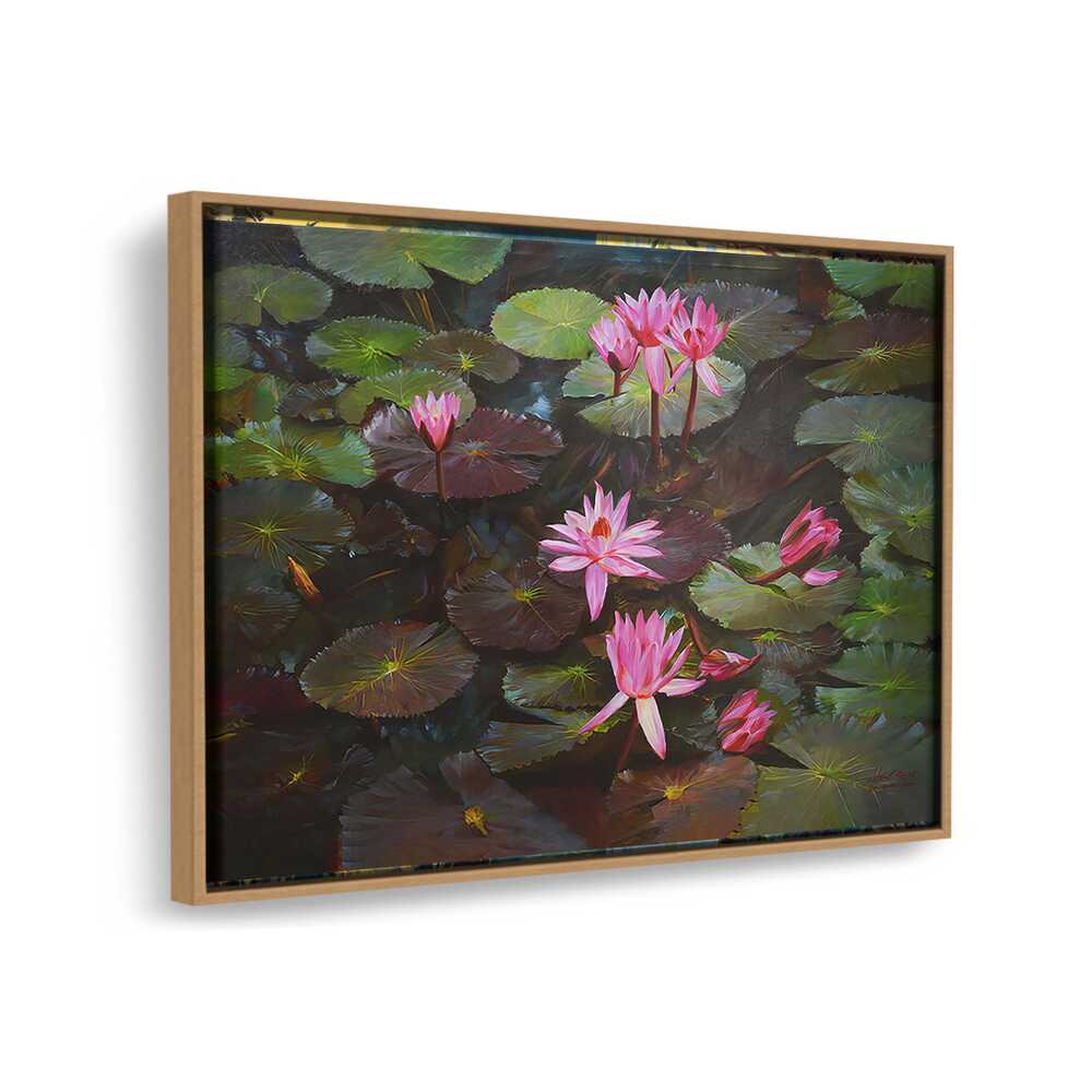 Lotus Flowers - FLOATING FRAME