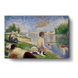 Bathers At Asni??res - Wall Canvas