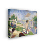 Bathers At Asni??res - Wall Canvas