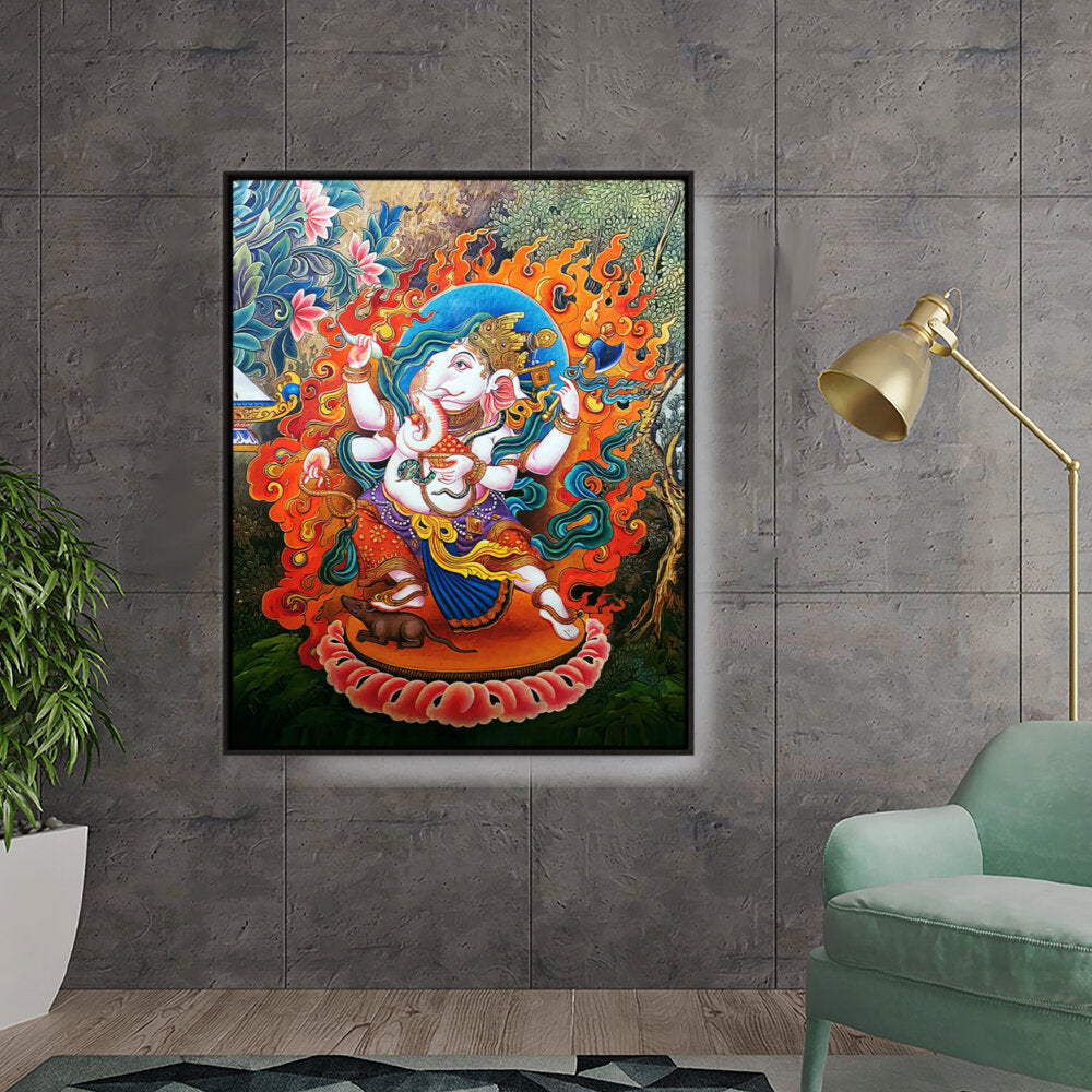 Ganesh Ji - FLOATING FRAME