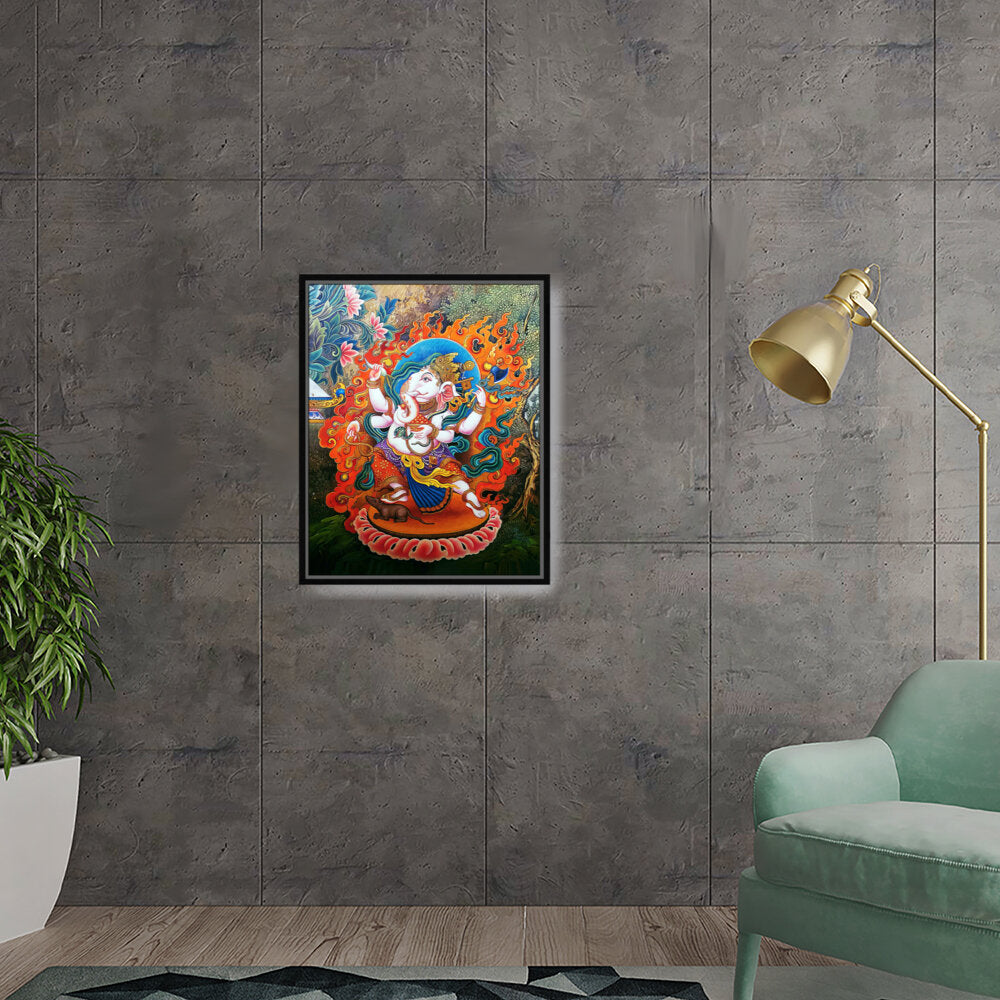 Ganesh Ji - FLOATING FRAME