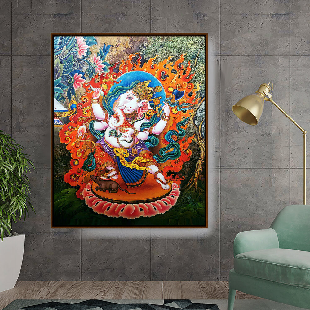 Ganesh Ji - FLOATING FRAME