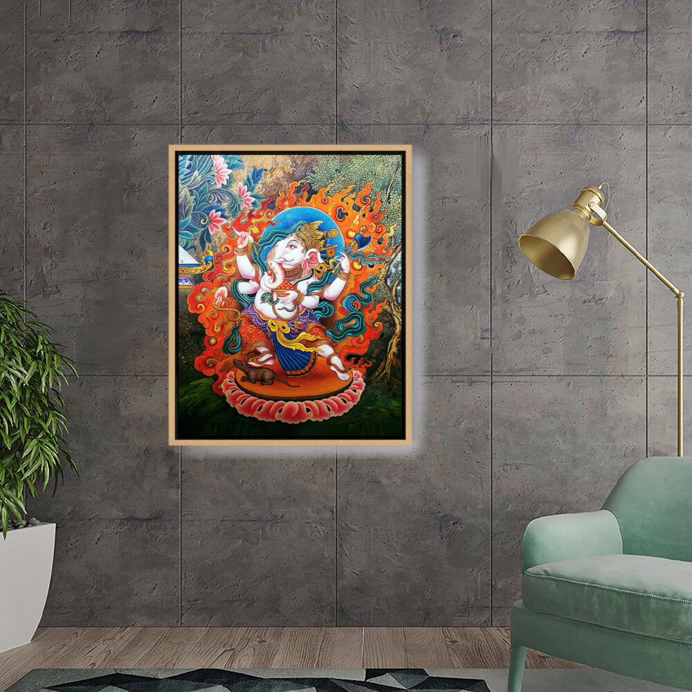 Ganesh Ji - FLOATING FRAME