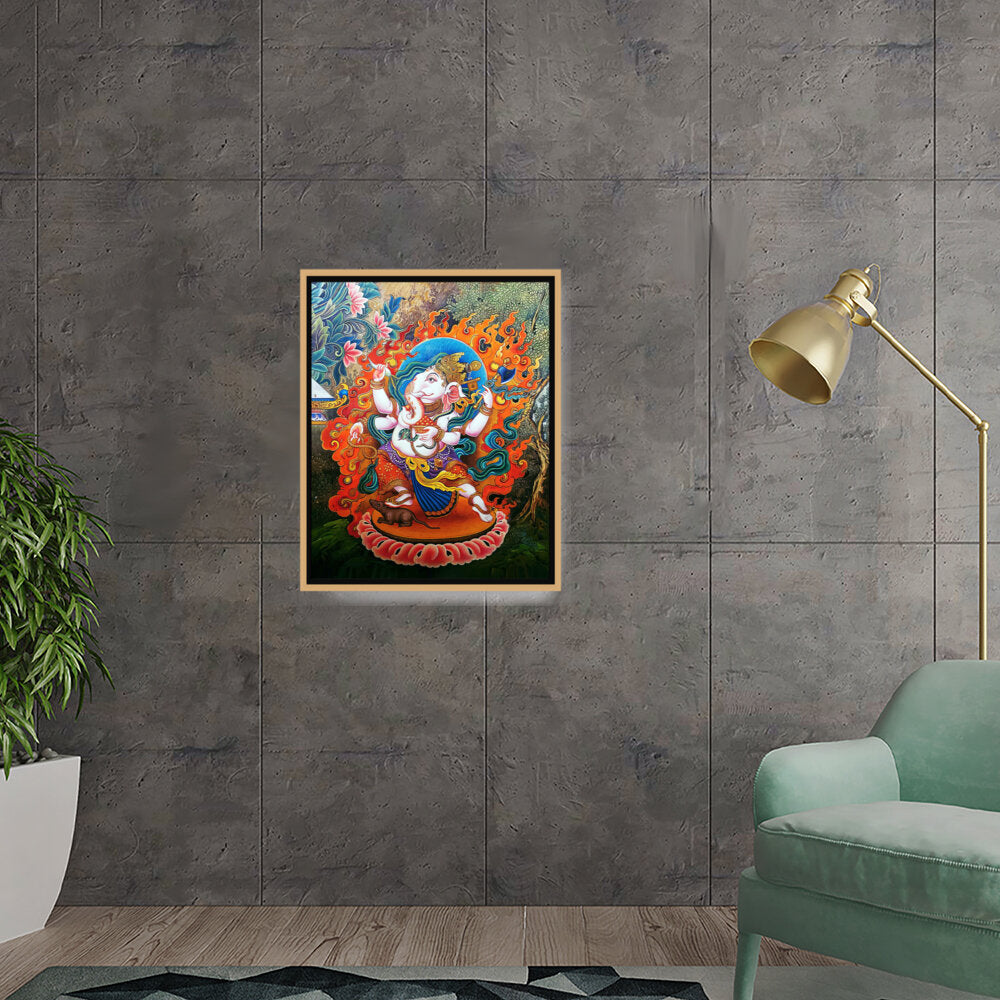 Ganesh Ji - FLOATING FRAME