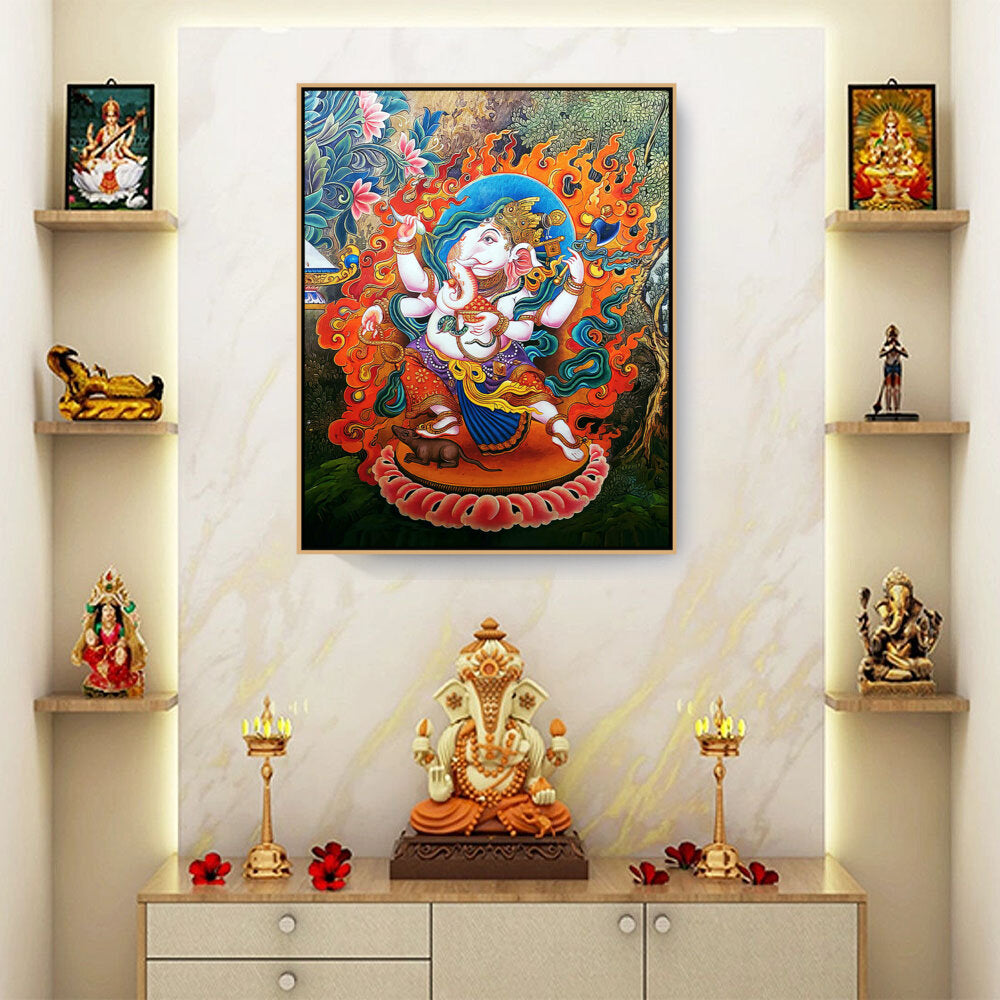 Ganesh Ji - FLOATING FRAME