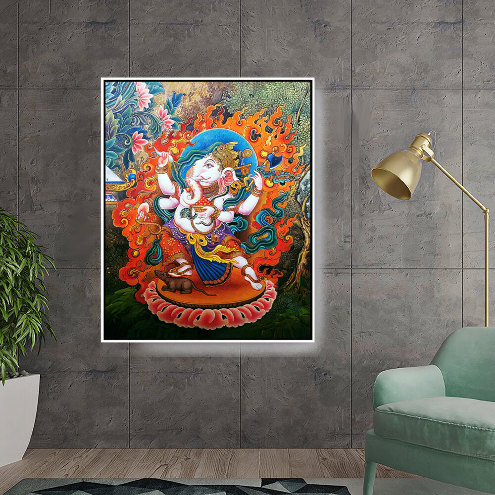Ganesh Ji - FLOATING FRAME