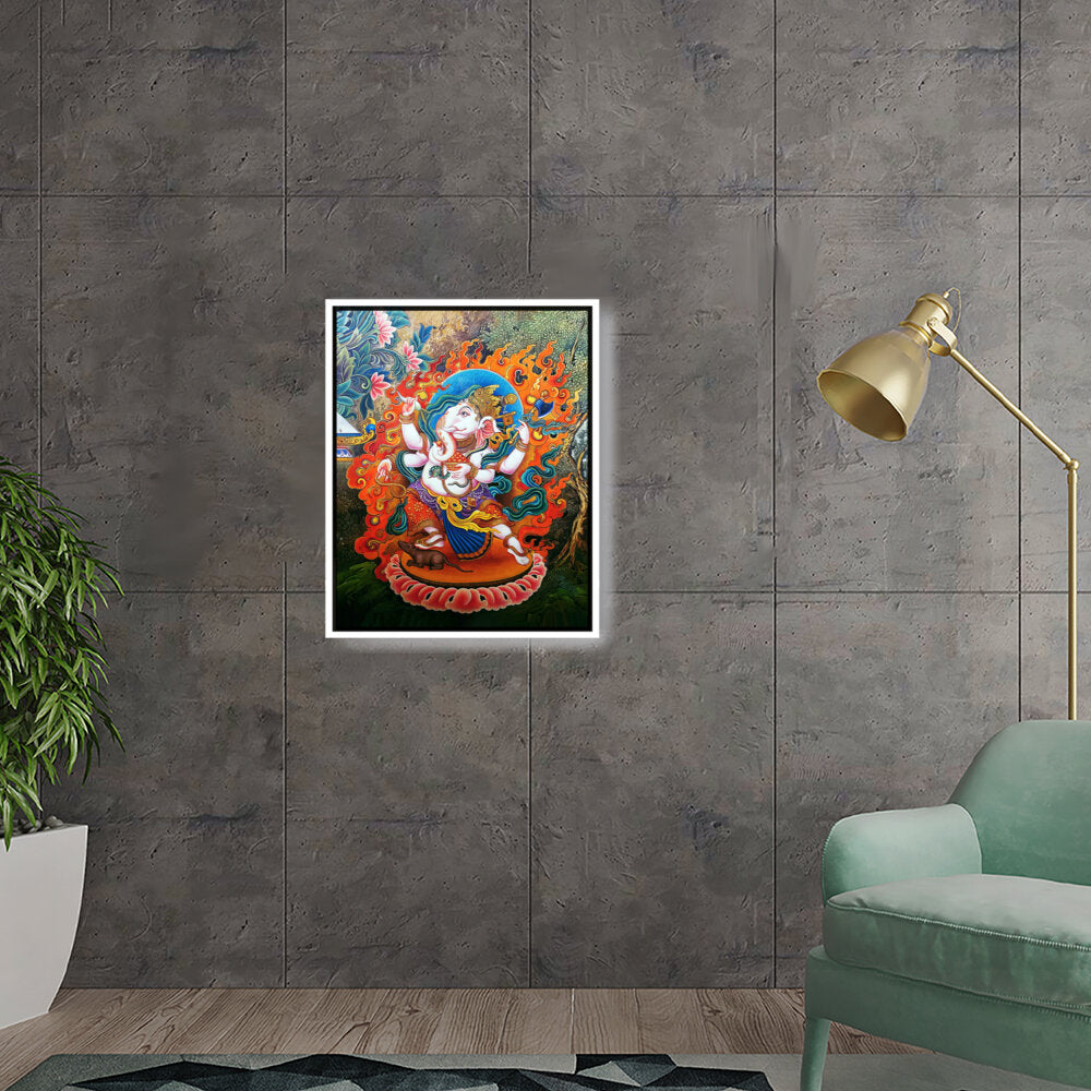 Ganesh Ji - FLOATING FRAME