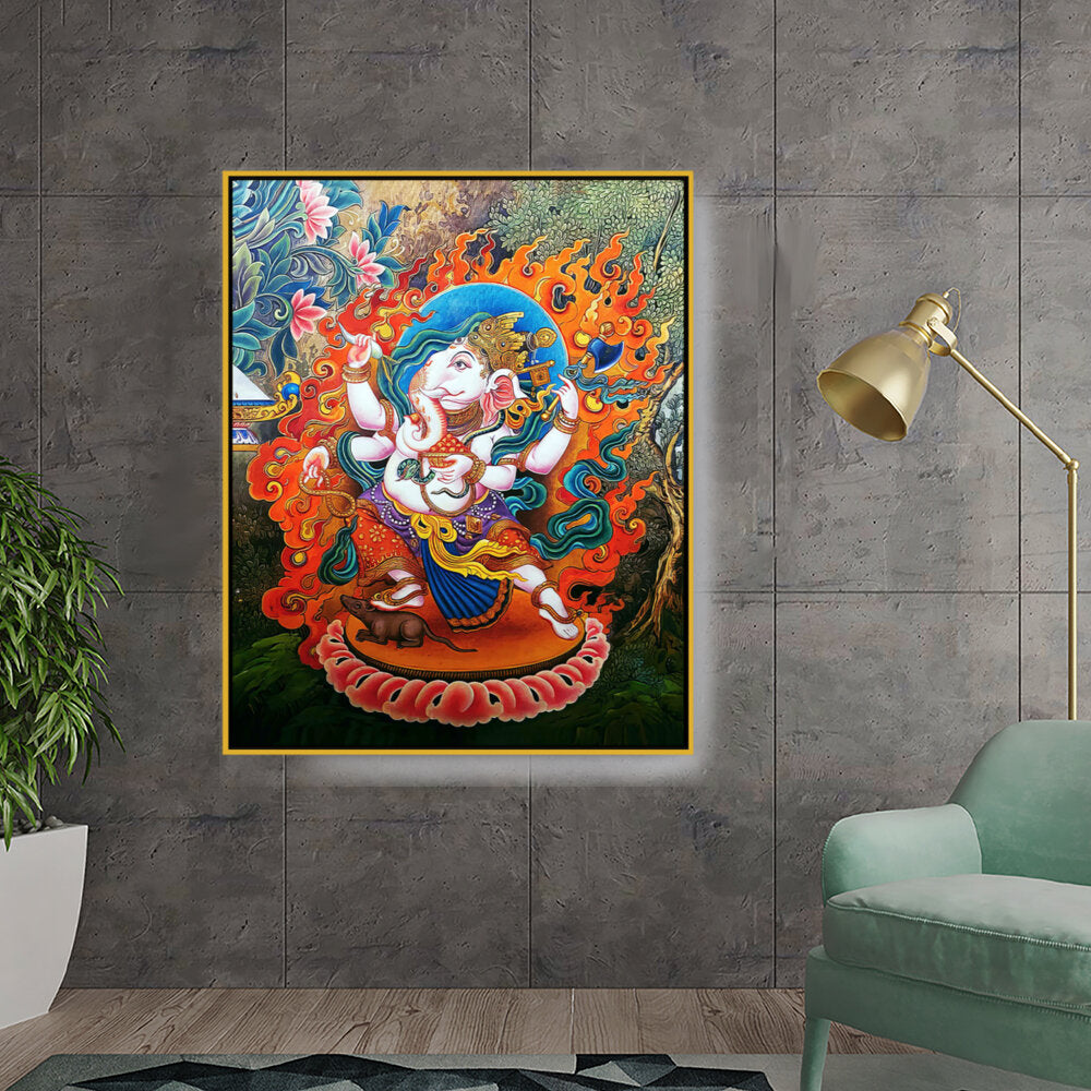 Ganesh Ji - FLOATING FRAME