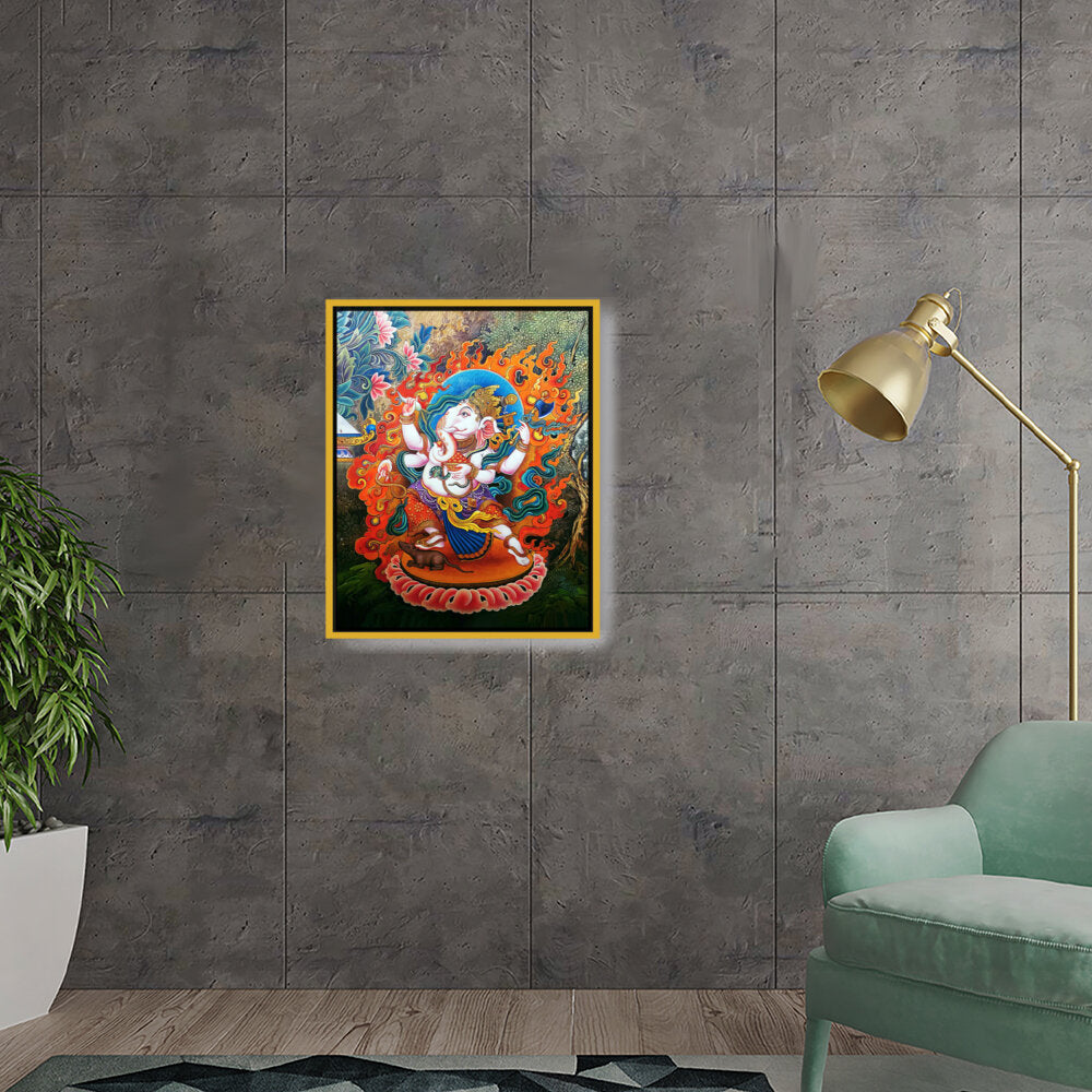 Ganesh Ji - FLOATING FRAME