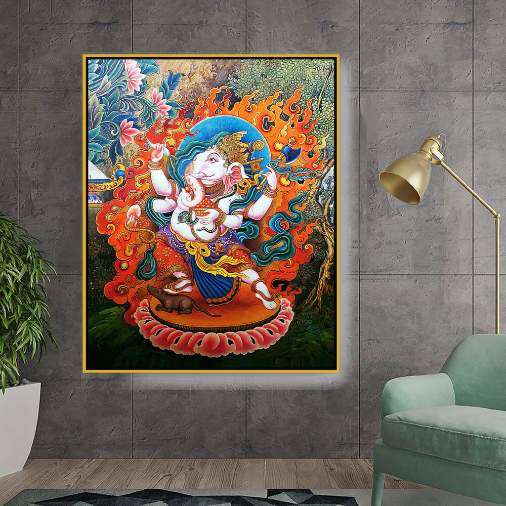 Ganesh Ji - FLOATING FRAME