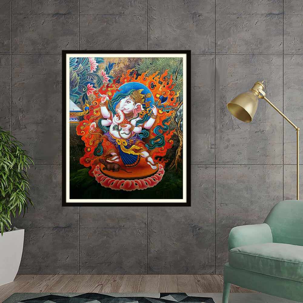 Ganesh Ji - WALL MOUNT FRAME