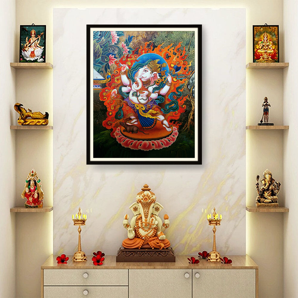 Ganesh Ji - WALL MOUNT FRAME