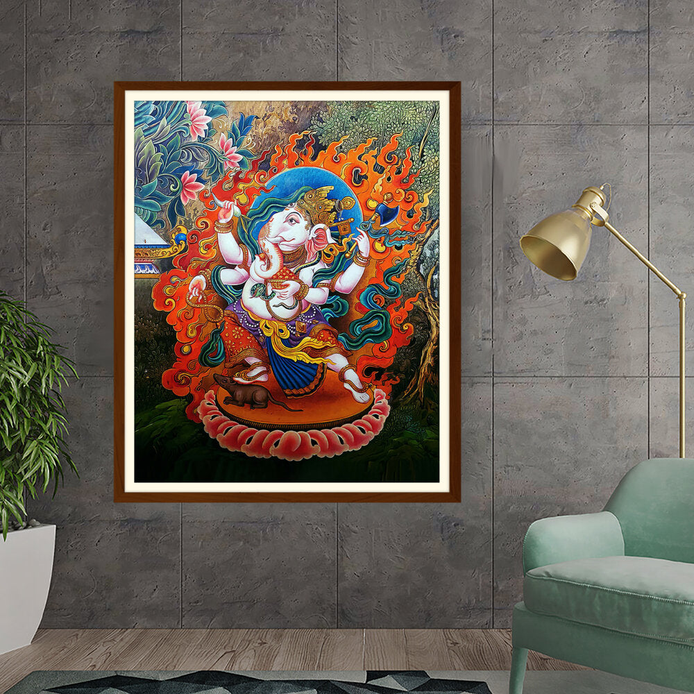 Ganesh Ji - WALL MOUNT FRAME