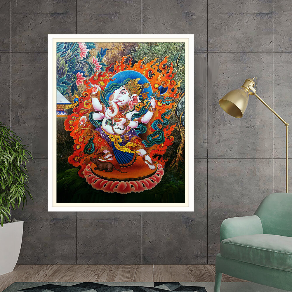 Ganesh Ji - WALL MOUNT FRAME