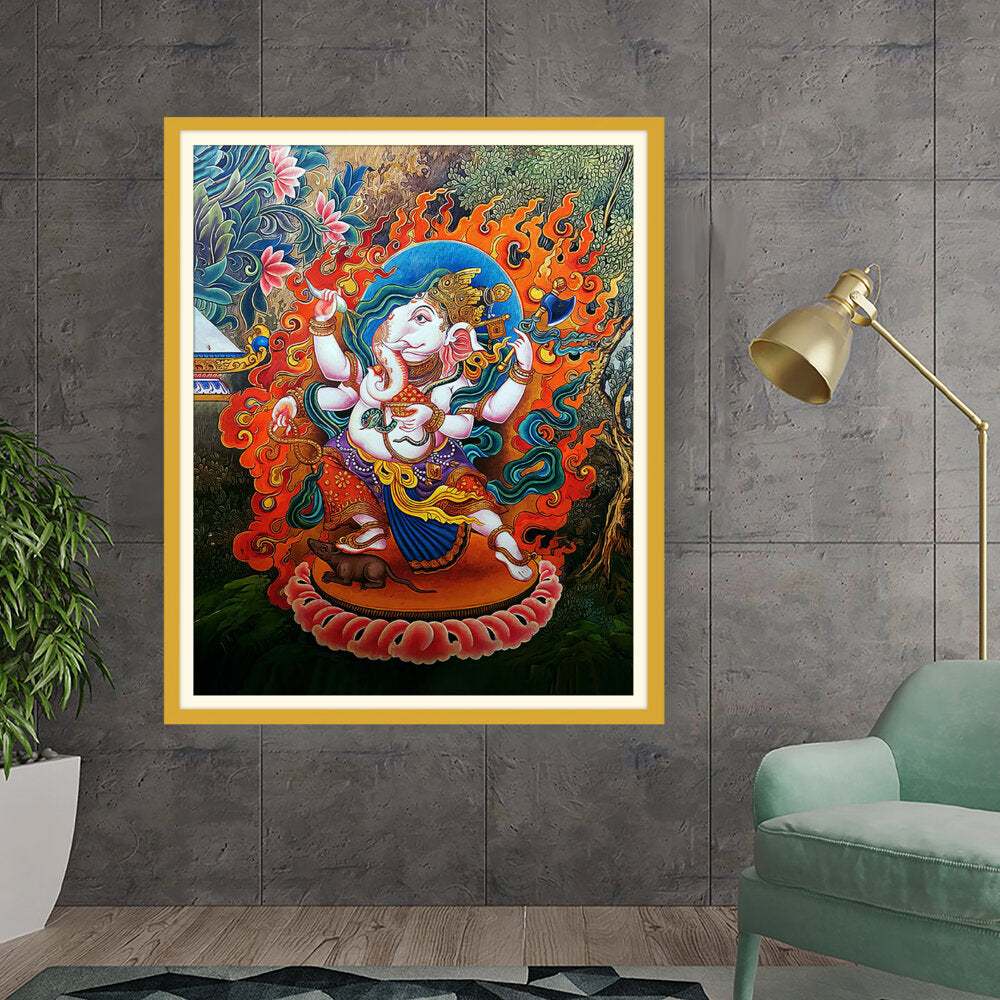 Ganesh Ji - WALL MOUNT FRAME