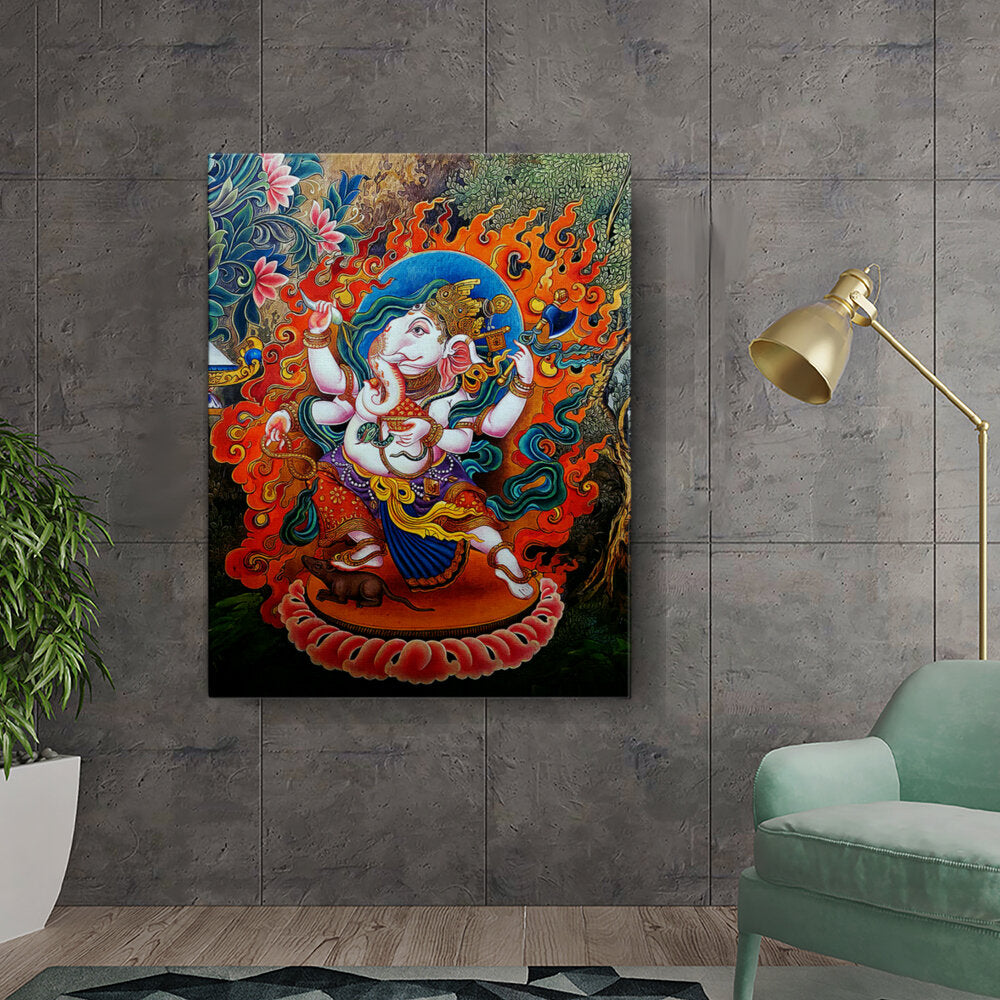 Ganesh Ji - Wall Canvas