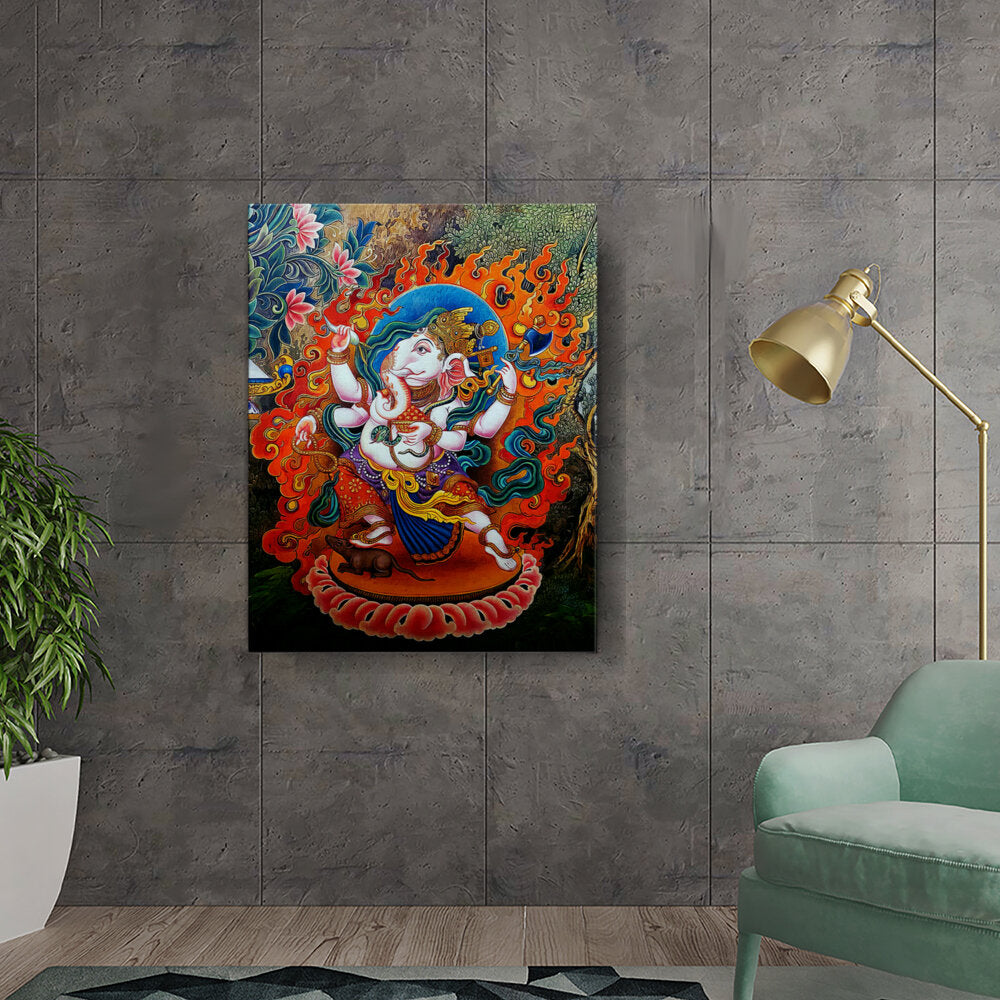 Ganesh Ji - Wall Canvas