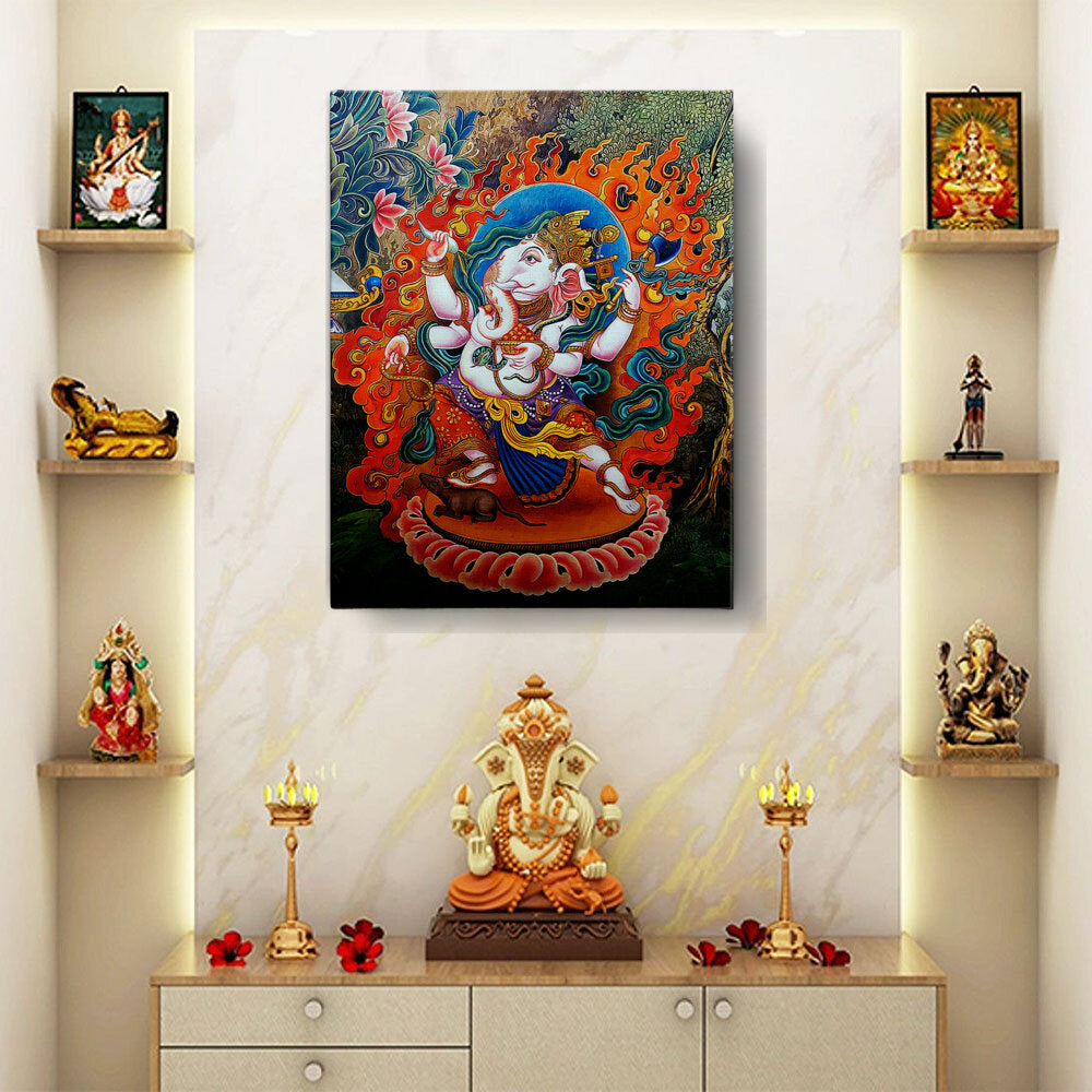 Ganesh Ji - Wall Canvas