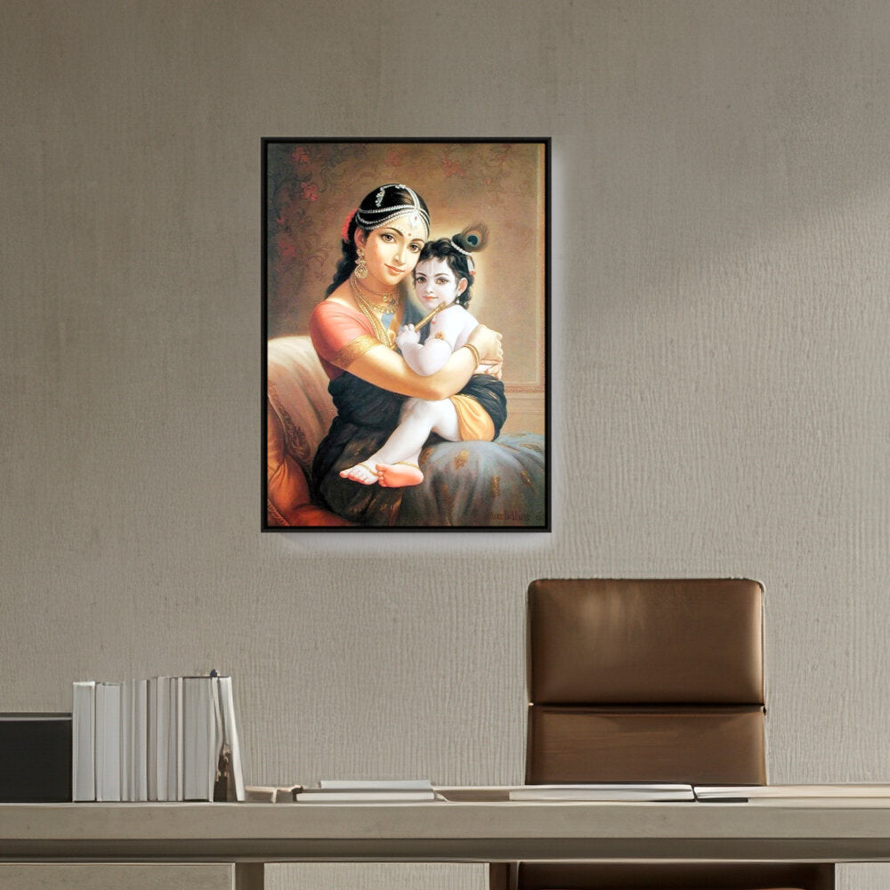 Yashoda Maa Krishna - FLOATING FRAME