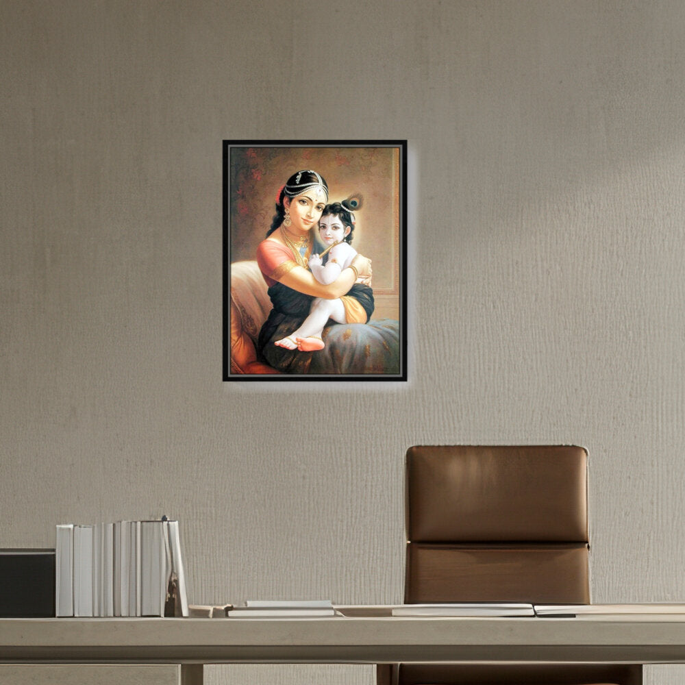 Yashoda Maa Krishna - FLOATING FRAME