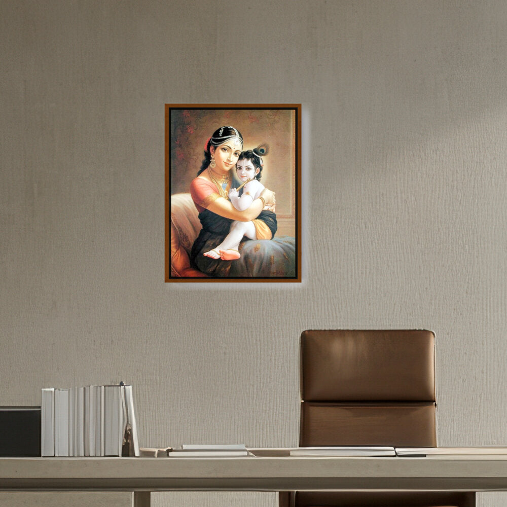 Yashoda Maa Krishna - FLOATING FRAME