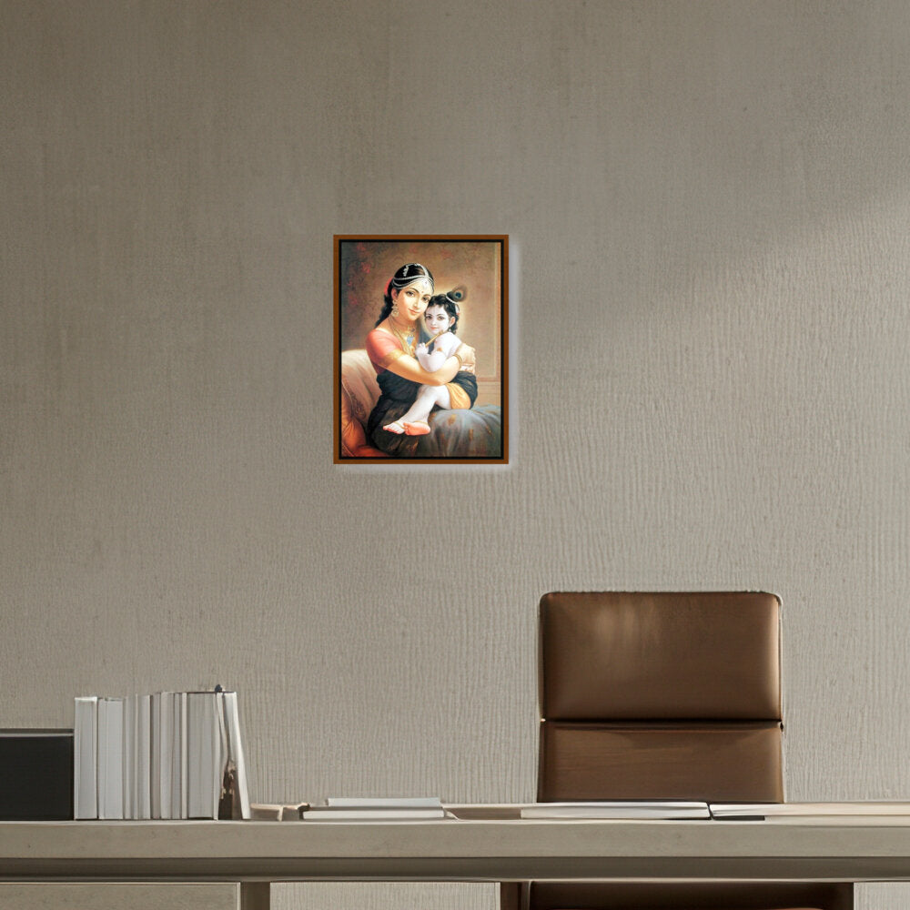Yashoda Maa Krishna - FLOATING FRAME