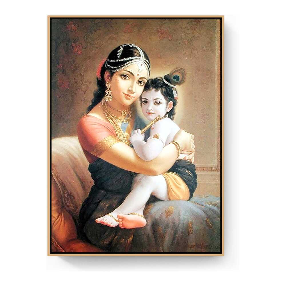 Yashoda Maa Krishna - FLOATING FRAME