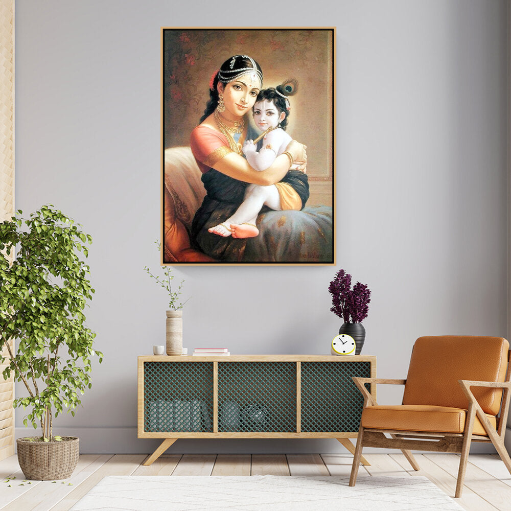 Yashoda Maa Krishna - FLOATING FRAME