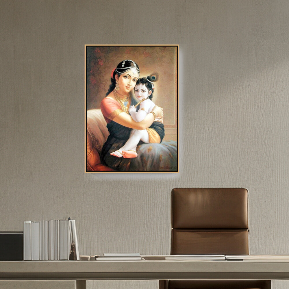 Yashoda Maa Krishna - FLOATING FRAME