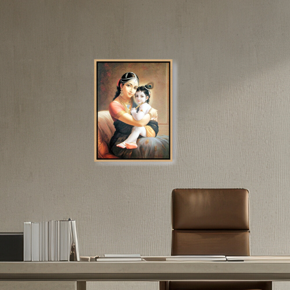 Yashoda Maa Krishna - FLOATING FRAME