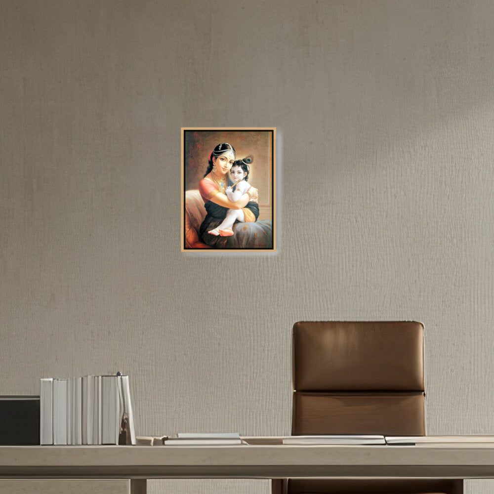 Yashoda Maa Krishna - FLOATING FRAME