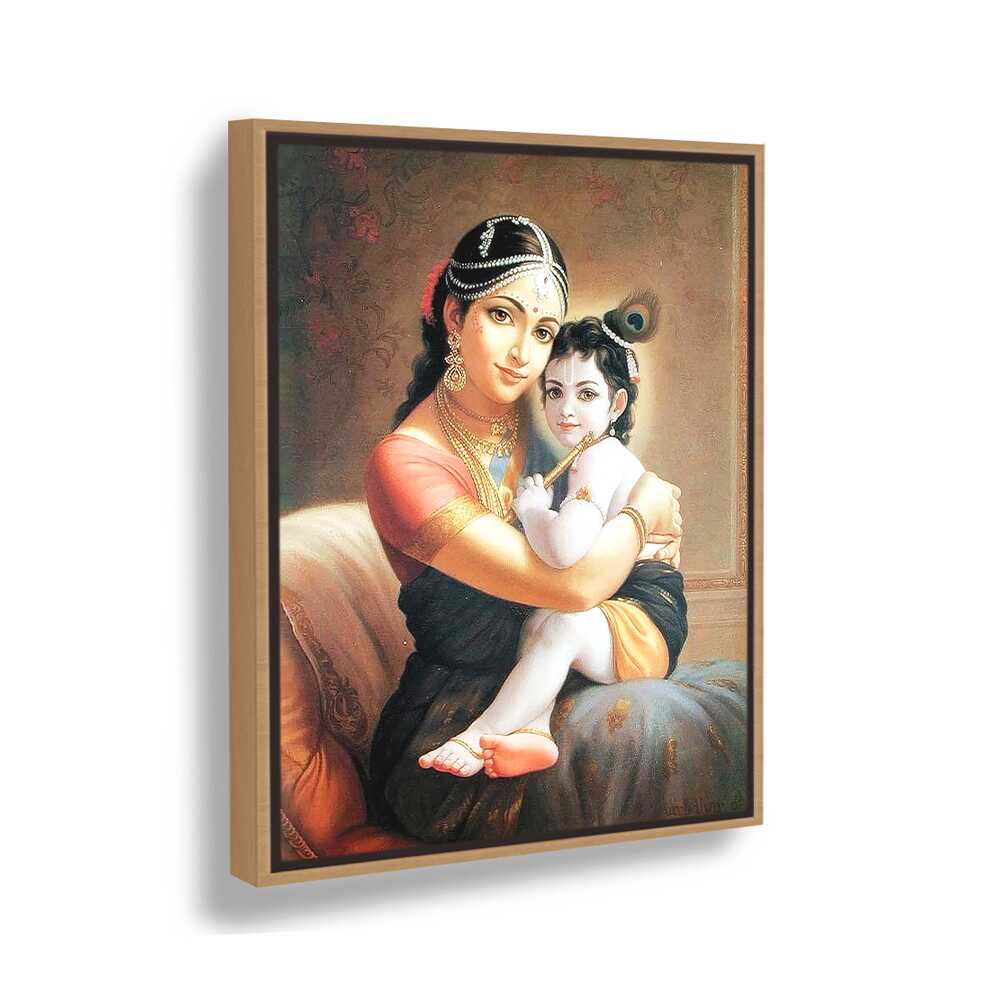 Yashoda Maa Krishna - FLOATING FRAME